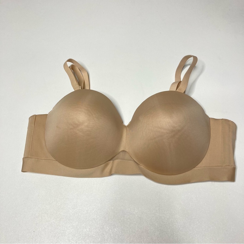 Cacique Lightly Lined Multi Way Strapless Bra Size 42D